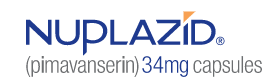 NUPLAZID logo links to https://www.nuplazid.com/